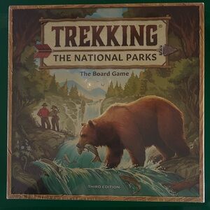 Trekking The National Parks Board Game Third Edition 1-5 Players Ages 10+ New